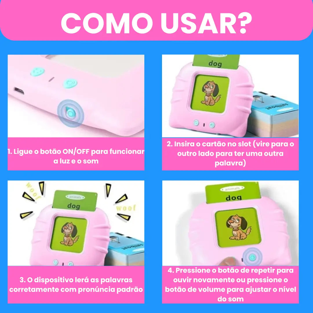 Brinquedo LearnEnglish® - Aprenda Inglês enquanto Brinca