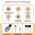 Aquecedor de Mamadeiras Portátil Tutui ™ - Esquenta Mamadeira em Um Minuto