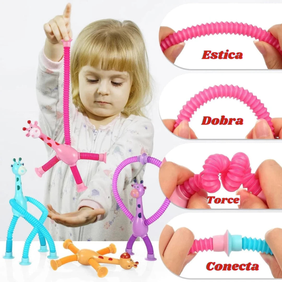 Girafinha que Estica Maluca ™ - Pague 1 Leve 2